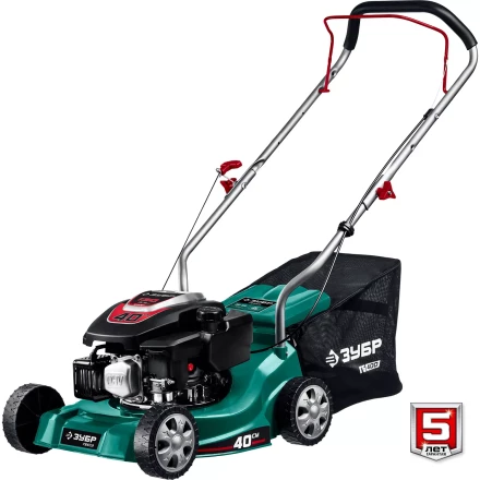ЗУБР 400 мм, 3.5 л.с., бензиновая газонокосилка (ГБ-400) купить в Когалыме