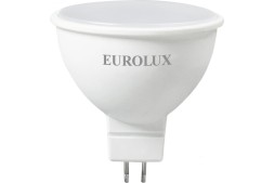 Лампа светодиодная EUROLUX LL-E-MR16-7W-230-2,7K-GU5.3 76/2/23