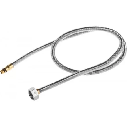 Подводка ЗУБР "ЭКСПЕРТ" сильфонная из нержавеющей стали, для смесителя, укороченная, г/ш (гайка-штуцер), 1/2", 1,0м 51012-100 купить в Когалыме