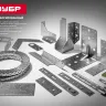 ЗУБР УМ-1.5, 40 x 40 x 17 x 1.5 мм, белый цинк, узкий мебельный уголок (31032-40) купить в Когалыме