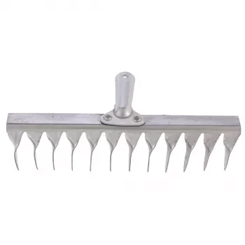 Грабли 12-зубые витые 290 мм нерж. сталь без черенка СИБРТЕХ 61753 купить в Когалыме