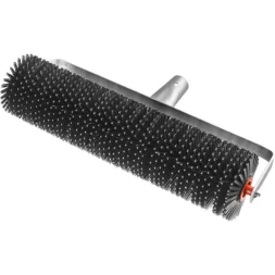 Валик игольчатый ЗУБР "МАСТЕР" по бетону на металлической рамке, под удлинитель, пластмассовые иглы 27мм, 105х400мм 03954-40