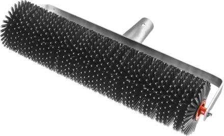 Валик игольчатый ЗУБР "МАСТЕР" по бетону на металлической рамке, под удлинитель, пластмассовые иглы 27мм, 105х400мм 03954-40 купить в Когалыме