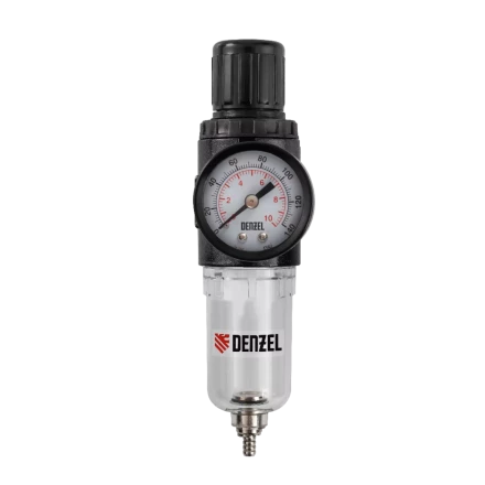 Фильтр-регулятор Denzel FR1500, 10 бар, 1500 л/мин, 1/4", 57459 купить в Когалыме