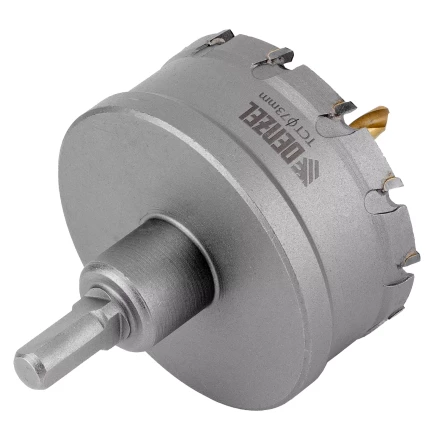 Коронка по металлу твердосплавная, 73 мм Denzel 724021 купить в Когалыме