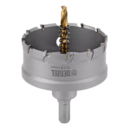 Коронка по металлу твердосплавная, 73 мм Denzel 724021 купить в Когалыме