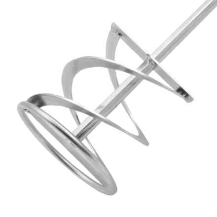 Миксер для красок и штукатурных смесей Denzel, 100 х 600 мм, оцинкованный, шестигранный хвостовик 10мм, 848457 купить в Когалыме