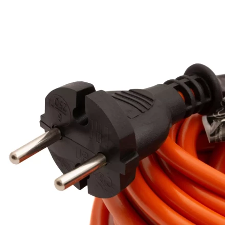 Удлинитель-шнур силовой Сибртех 20 м, 6А, тип УХз6, ПВС, 1 розетка без заземления 95812 купить в Когалыме