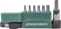 Комплект вставок TORX с центрированным штифтом T-10H-T40H 1/4"DR 8предметов S08H2ST8S Jonnesway 47460