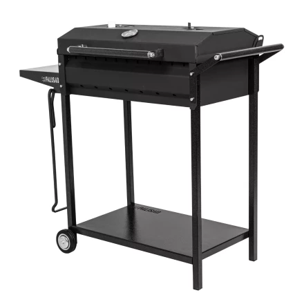 Мангал сварной на колесах Camping Palisad 69686, 662 х 390 х 152/805 мм, сталь 2 мм, кочерга в комплекте, купить в Когалыме