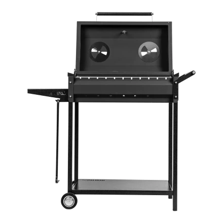 Мангал сварной на колесах Camping Palisad 69686, 662 х 390 х 152/805 мм, сталь 2 мм, кочерга в комплекте, купить в Когалыме