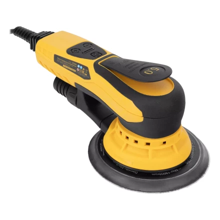 Машина шлифовальная орбитальная бесщет Denzel OS-150-BL 27606, 350 Вт, 4000-10000 об/мин купить в Когалыме