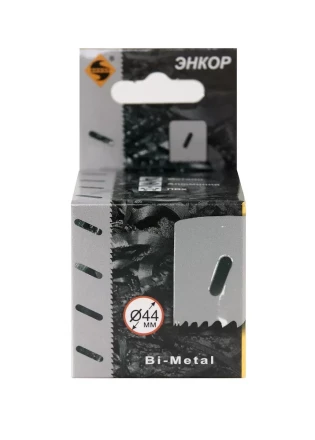Коронка Bi-Metal Ф44 мм М3 Энкор 24144 купить в Когалыме