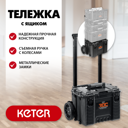 Тележка на колесах "GEAR CART", 22", KETER 38370 купить в Когалыме