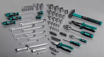 Универсальный набор инструмента, 76 предм. 27889-H76 купить в Когалыме