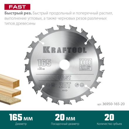 Диск пильный FAST, повышенный ресурс 36950-165-20 купить в Когалыме