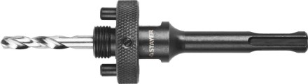Державка STAYER &quot;PROFESSIONAL&quot; с пружинным фиксатором для коронок 32-200мм, быстросъёмная, хвостовиком SDS+ 29552 купить в Когалыме