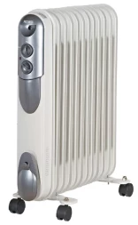Маслянный радиатор обогреватель электрический Ресанта ОМПТ-12Н