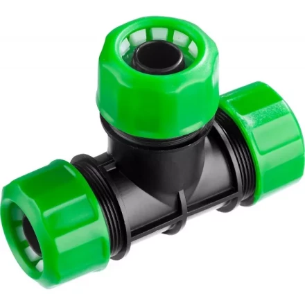 Тройник цанговый (шланг-шланг-шланг), РОСТОК 426372, 3/4" х 3/4" х 3/4" 426372 купить в Когалыме