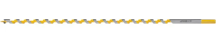 Сверло по дереву "Spiral", спираль Левиса, HEX хвостовик, STAYER Professional 29475-450-10, d=10х450мм 29475-450-10 купить в Когалыме