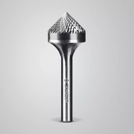 Зубр Твердосплавная борфреза K - зенкер с вершиной 90°, 20 х 10 мм (28809-20-10) купить в Когалыме