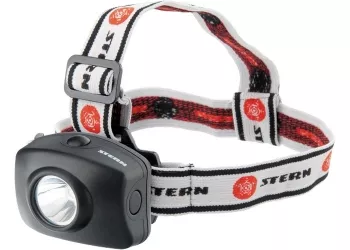 Фонарь наголовный, светодиодный. 1 super Led, 3хААА, Stern 90564 купить в Когалыме