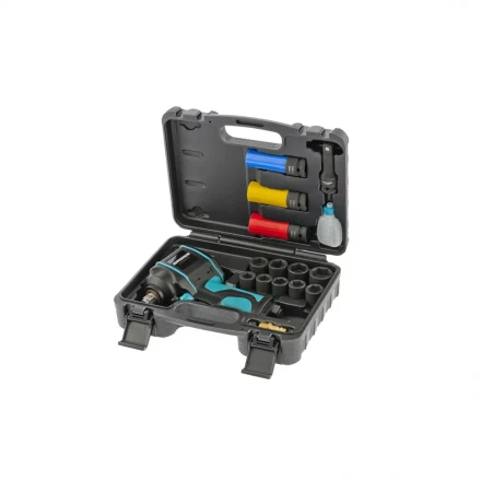 Гайковёрт пневматический ударный Gross Twin Hammer G985K2 с набором 17 предметов 57445 купить в Когалыме