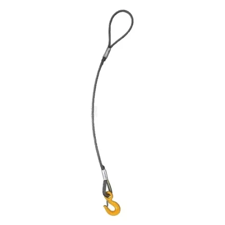 Строп канатный одноветвевой 1СК 5 т L=2 м с кч din 7.0 т опрессовка купить в Когалыме