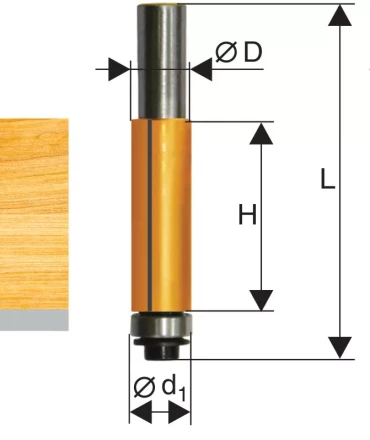 Фреза кромочная прямая ф222х26мм хв 12мм 10526 купить в Когалыме