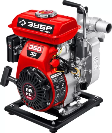 ЗУБР 350 л/мин, мотопомпа бензиновая (МП-350) купить в Когалыме