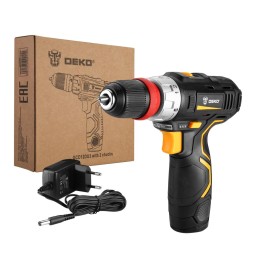 Дрель аккумуляторная в наборе DEKO GCD12DU3 3 в 1, 063-4081