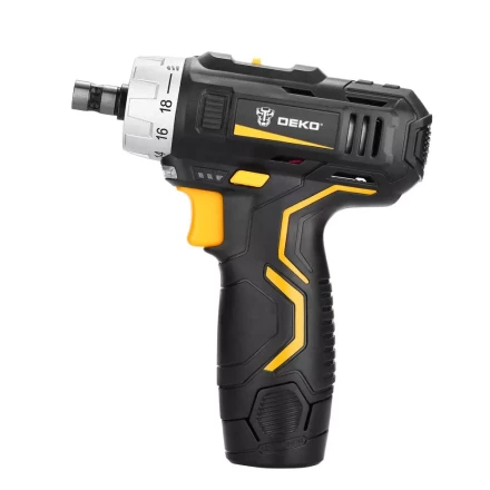 Дрель аккумуляторная в наборе DEKO GCD12DU3 3 в 1, 063-4081 купить в Когалыме