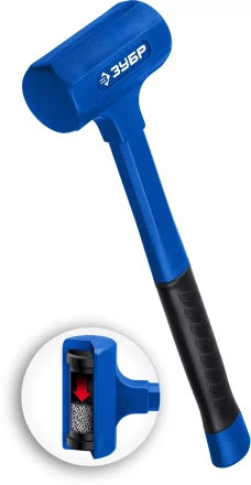 ЗУБР БМО, 42 мм, 450 г, безынерционный молоток, Профессионал (2049-450) купить в Когалыме