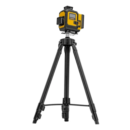 Лазерный уровень мультипризменный DLV 360-4T, 30 м, зеленый луч, Li-Ion 2,4 Aч, штатив// Denzel 350815 купить в Когалыме