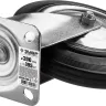 ЗУБР d 200 мм, г/п 185 кг, игольчатый подшипник, резина/металл, поворотное колесо, Профессионал (30936-200-S) купить в Когалыме