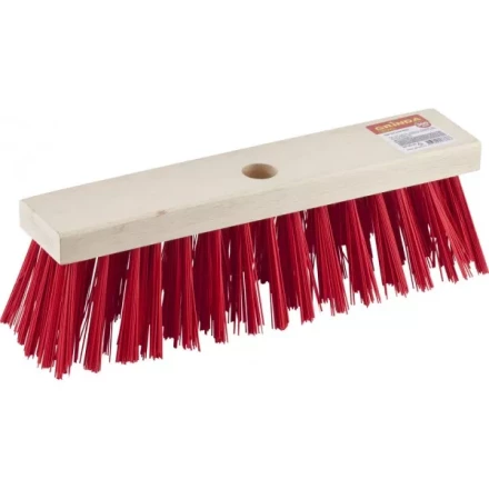 Щетка GRINDA "EURO" уличная без ручки, буковая колодка, жесткая щетина, 30см 39192-30 купить в Когалыме