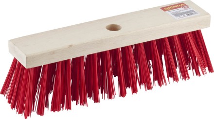 Щетка GRINDA &quot;EURO&quot; уличная без ручки, буковая колодка, жесткая щетина, 30см 39192-30 купить в Когалыме
