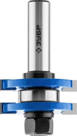 ЗУБР 41 x 19 мм, хвостовик 12 мм, фреза комбинированная пазо-шиповая, Профессионал (28732-41) купить в Когалыме