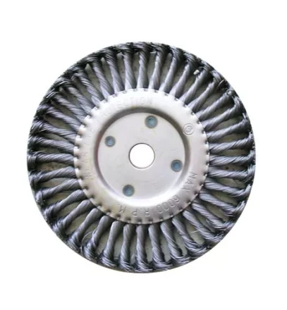 Щетка для УШМ дисковая ф22,2/200 мм, ст.витая 1/20 51587 купить в Когалыме