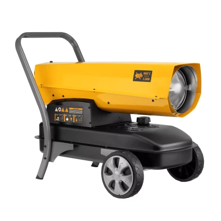 Дизельная тепловая пушка DHG-45i, 45 кВт, 1000 м3/ч, прямой нагрев, электронный термостат Denzel 96485 купить в Когалыме