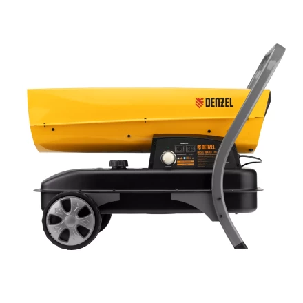 Дизельная тепловая пушка DHG-45i, 45 кВт, 1000 м3/ч, прямой нагрев, электронный термостат Denzel 96485 купить в Когалыме