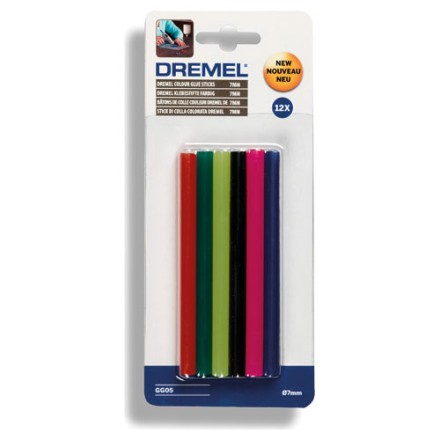 Клеевые стержни  цветные 7 мм DREMEL купить в Когалыме