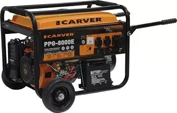 Генератор бензиновый CARVER PPG- 8000-Е-3 LT-190F купить в Когалыме