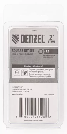 Бита S2x50, 5 шт. Denzel 7711325 купить в Когалыме