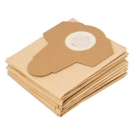 Комплект мешков одноразовых для пылесосов Denzel RVC20, RVC30, LVC20, LVC30, 5 шт. Denzel 28216 купить в Когалыме