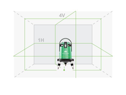 Построитель лазерных плоскостей  лазерный уровень ADA 6D Servoliner GREEN ADA купить в Когалыме