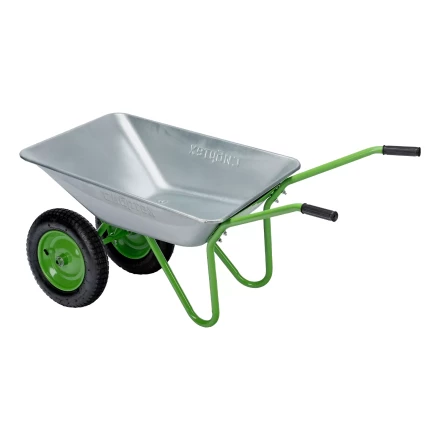 Тачка садовая Сибртех 689135, 2-х колесная, грузоподъемность 120 кг, объем 65 л купить в Когалыме