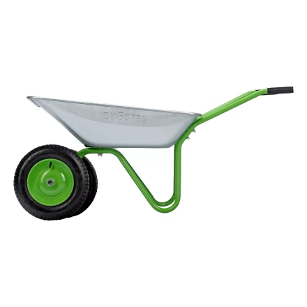 Тачка садовая Сибртех 689135, 2-х колесная, грузоподъемность 120 кг, объем 65 л купить в Когалыме