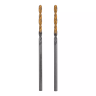 Сверло спиральное по металлу Denzel 2 x 49 мм, Р6М5, Golden Tip , 2шт., 718223 купить в Когалыме