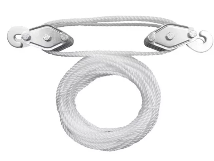 Полиспаст TOR 2-блочный г/п 200кг с канатом 20 м 1005956 купить в Когалыме